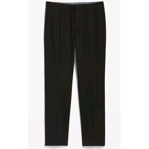 NWT Men's Old Navy Black Slim Dress Pants Size 50x34 Built-in Flex